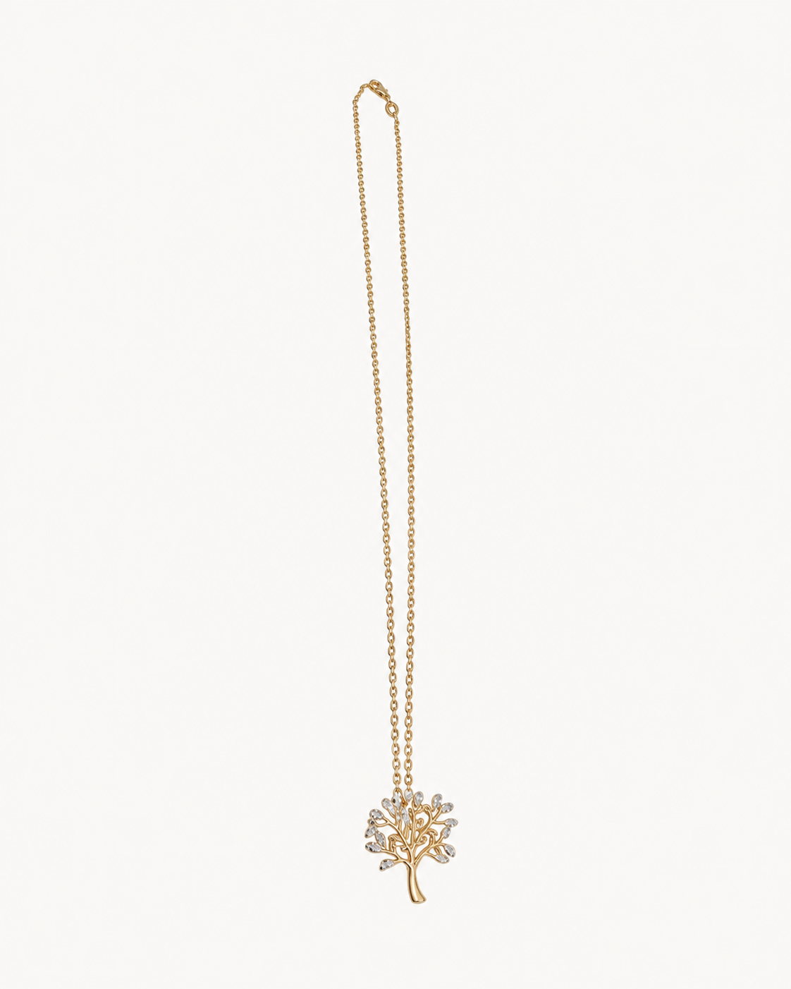 Tree of Life Slider Necklace - 18K Gold Filled