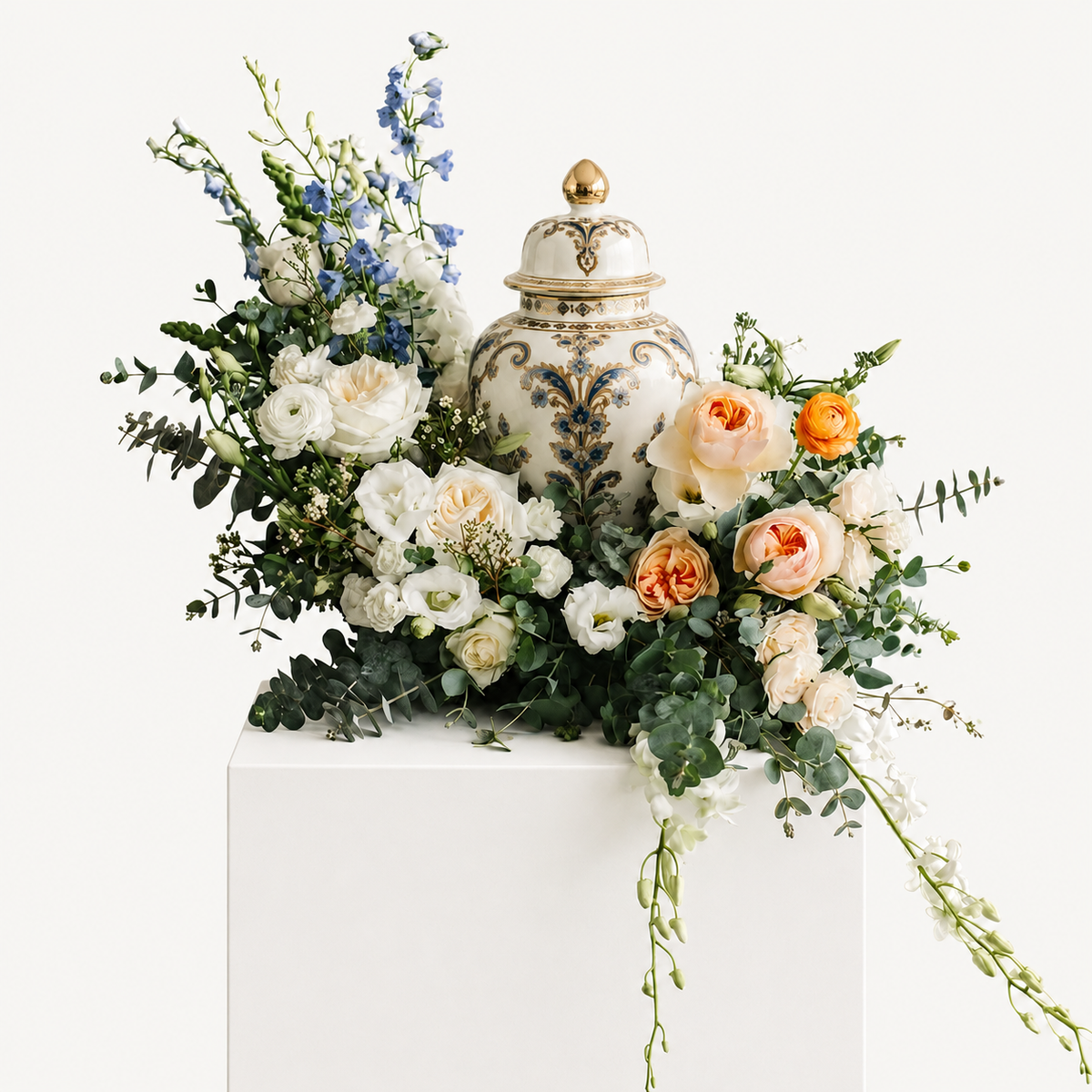 Whispering Garden Urn Flower Arrangement