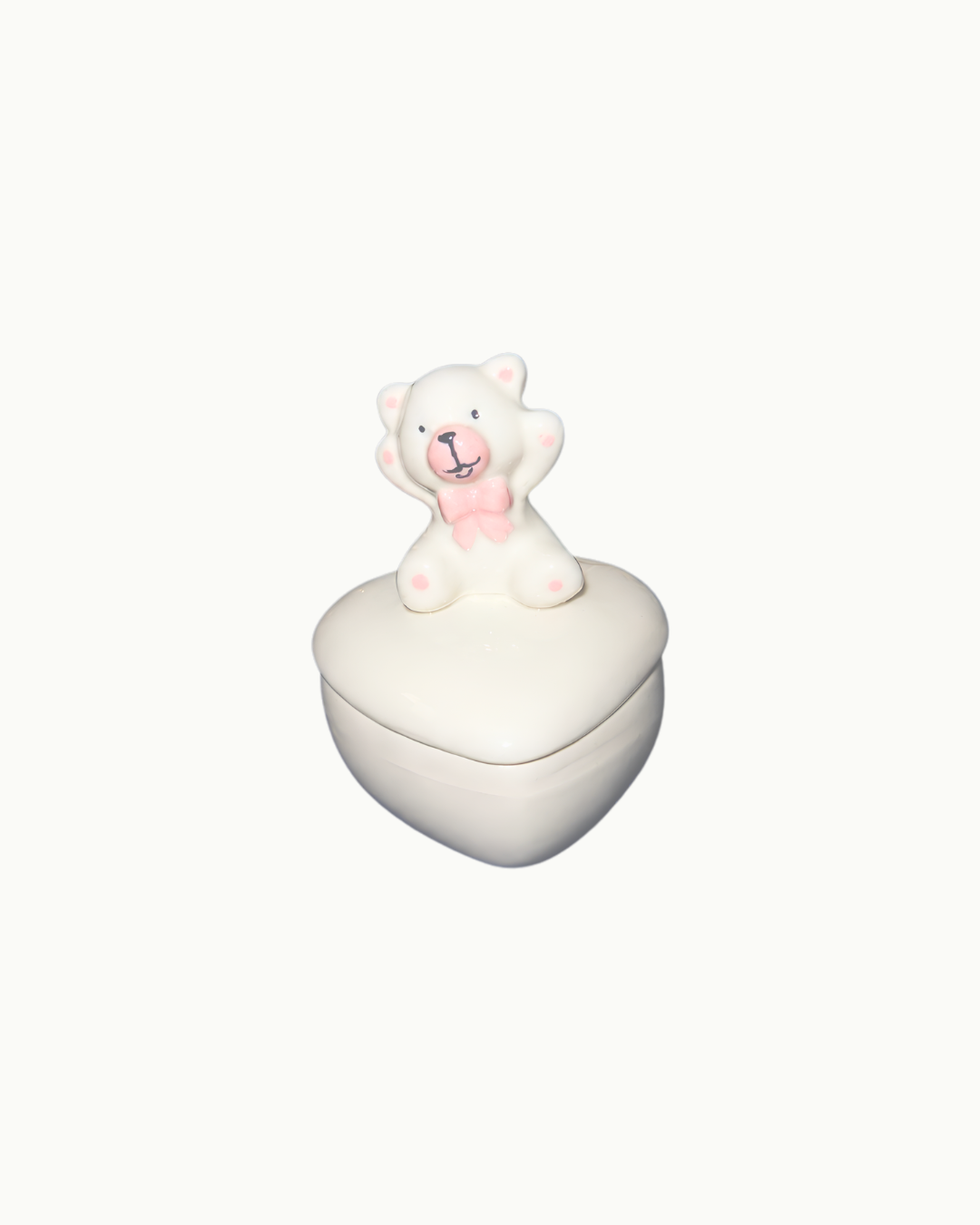 Keepsake Teddy Trinket & Jewelry Box