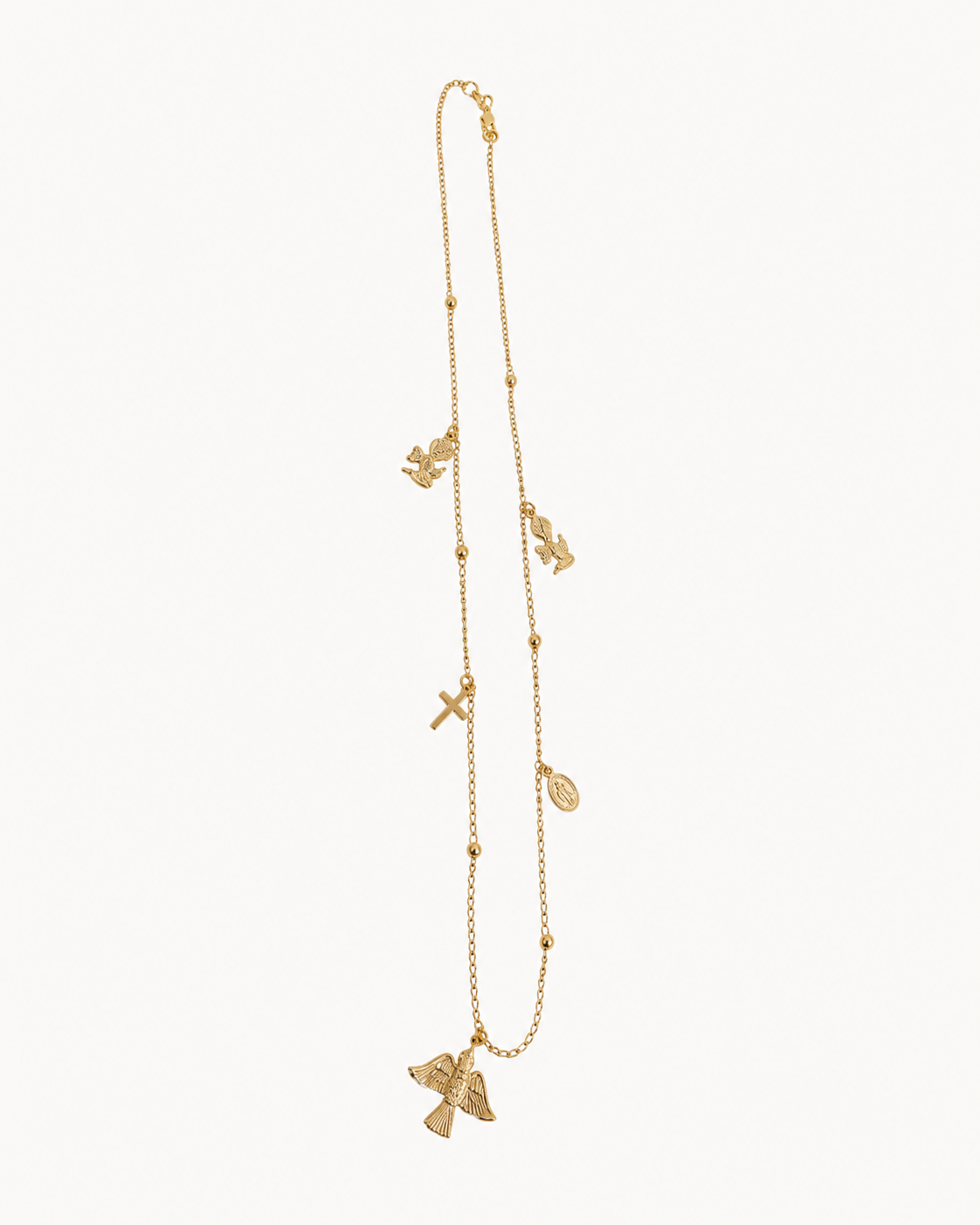 Divine Embrace Necklace - 18K Gold Filled