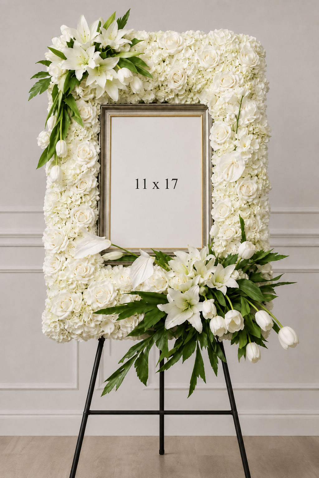 Elegant Floral Photo Display - Customize