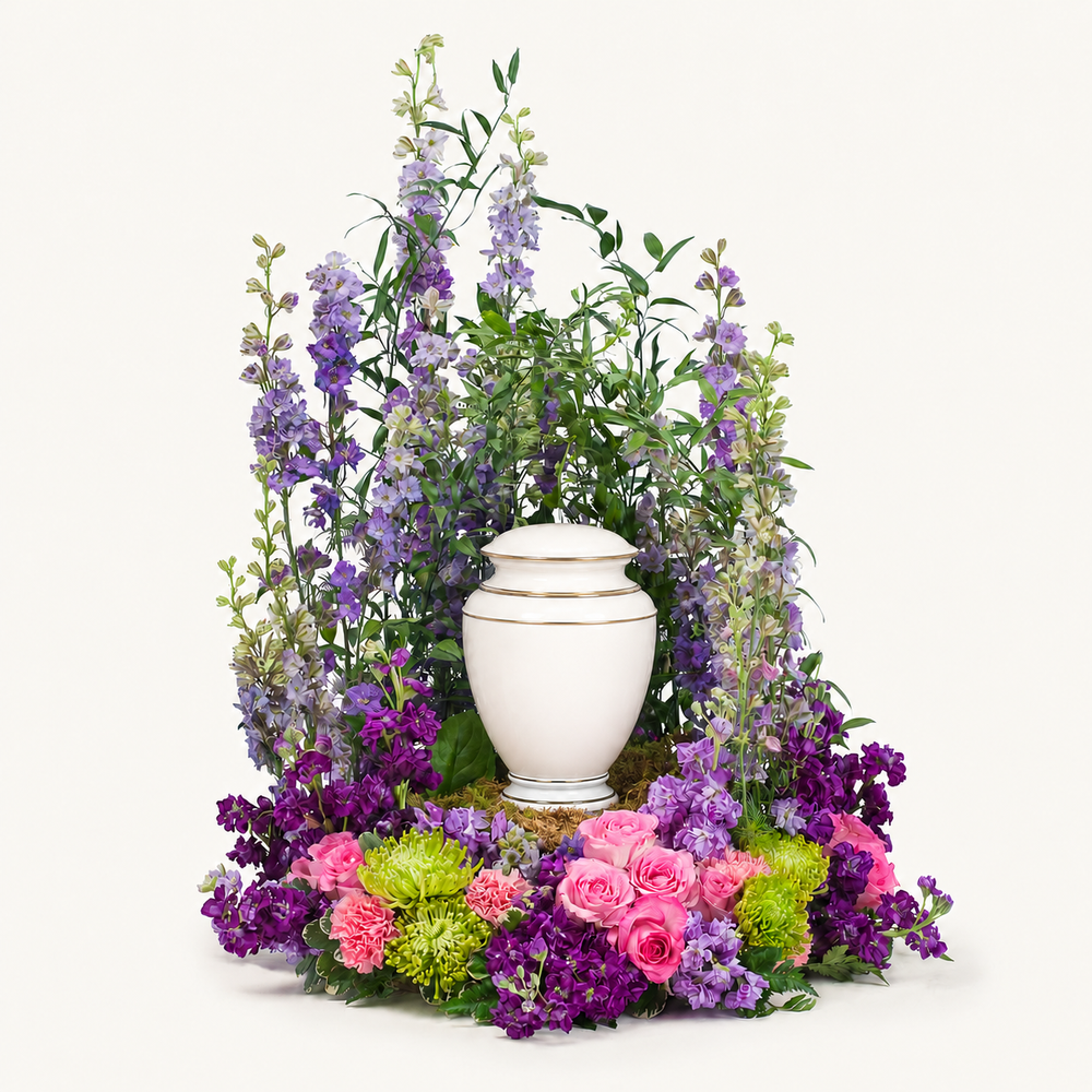 Love in Bloom Urn Flower Arrangement