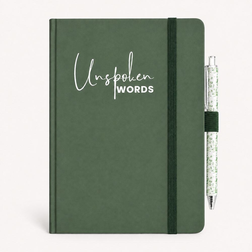 Unspoken Words - Lined Journal to Write Freely