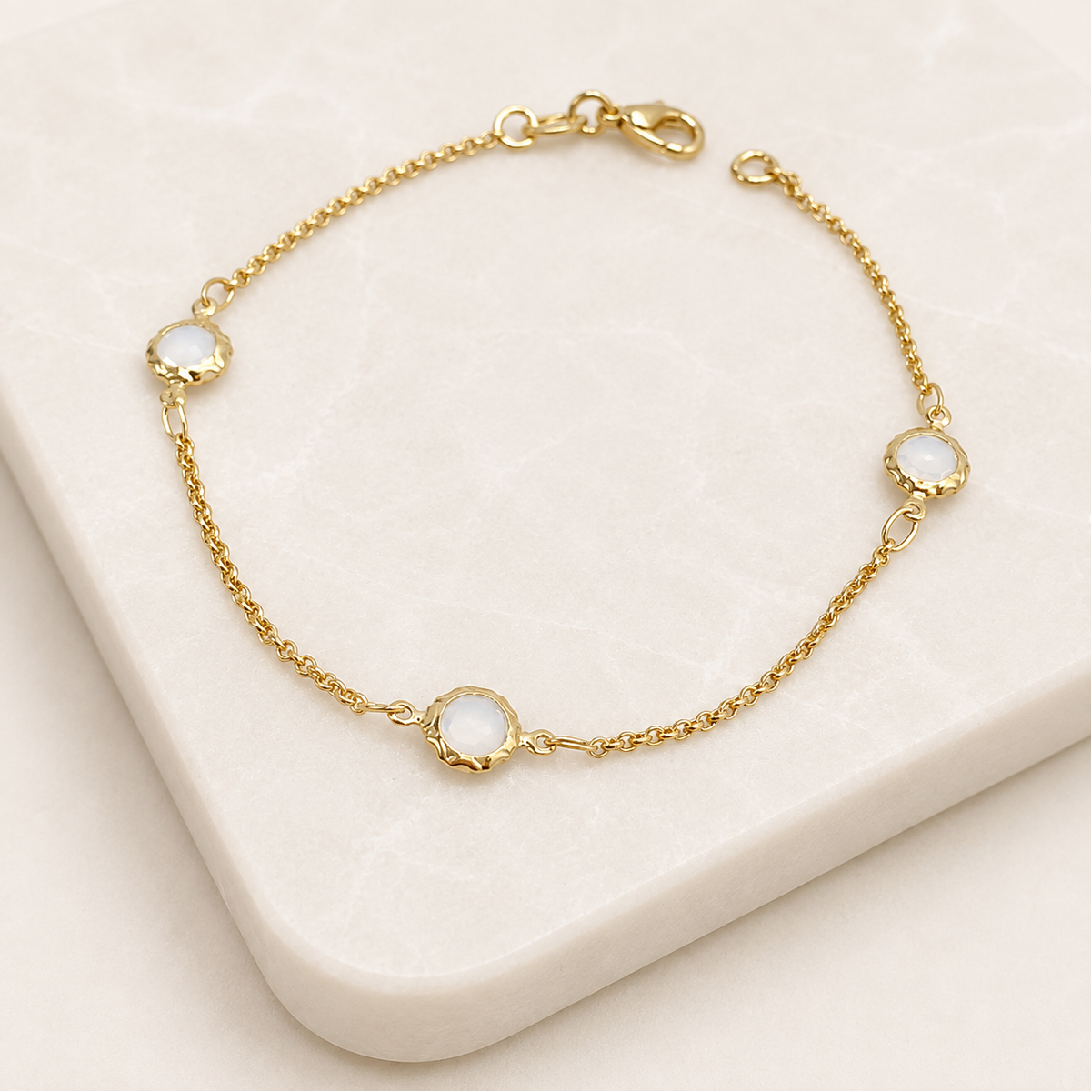 Moonlit Wishes Moonstone Set - 18K Gold Filled