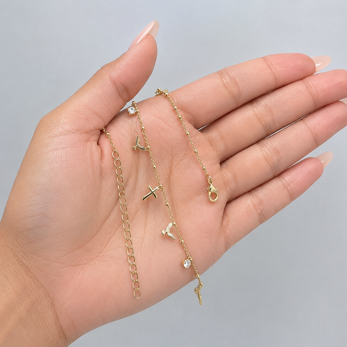 Heaven Sent Choker - 18K Gold Filled