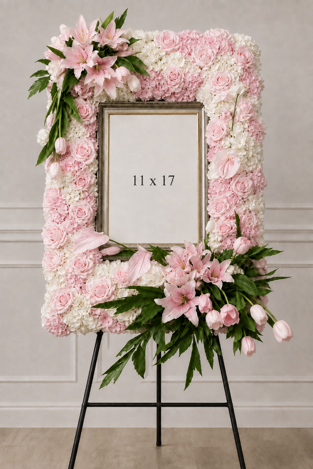 Elegant Floral Photo Display - Customize