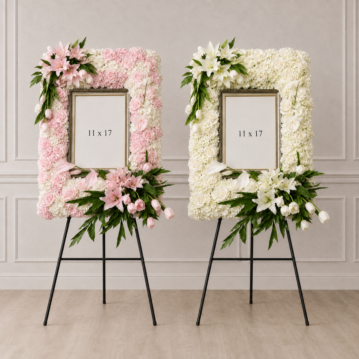 Elegant Floral Photo Display - Customize