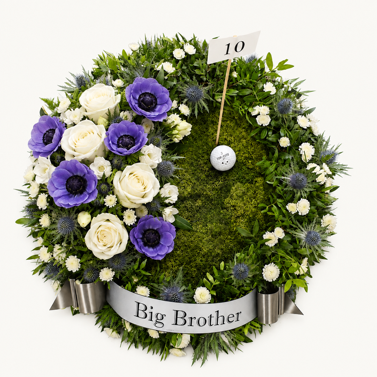 Final Fairway or Wreath Golf Tribute