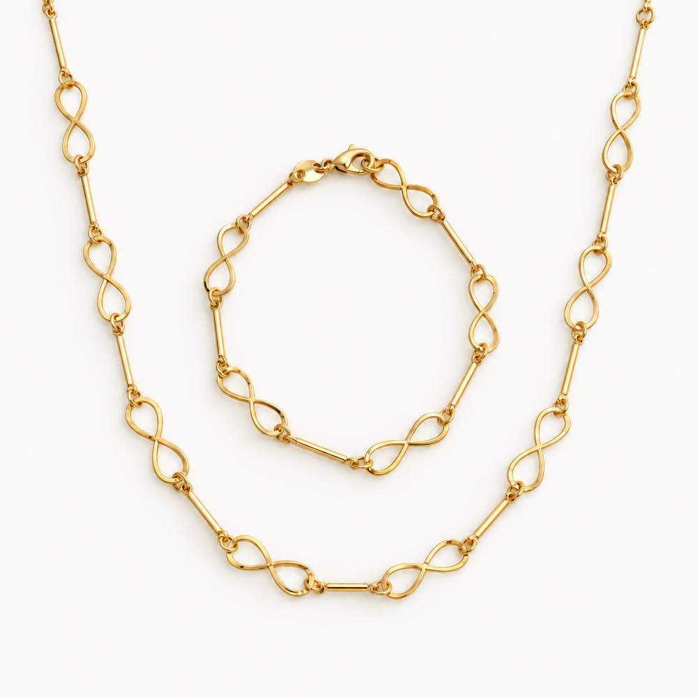 Forever Linked Set or Individual Pieces - 18K Gold Filled