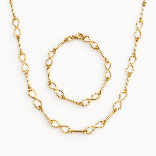 Forever Linked Set or Individual Pieces - 18K Gold Filled