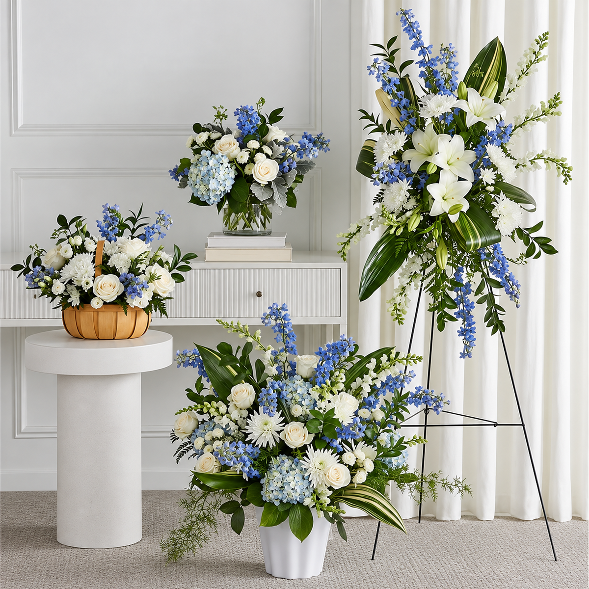 Memorial Service Package - Casket & Urn Tributes