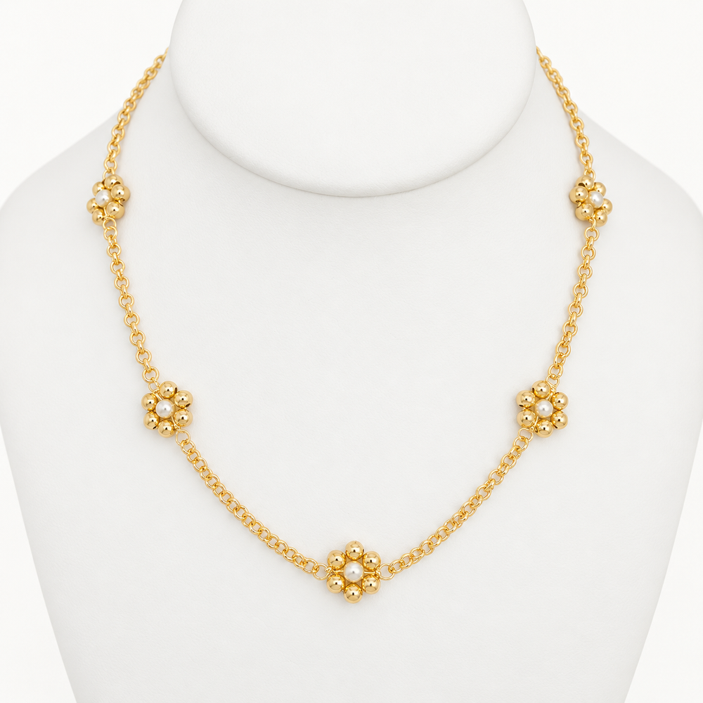 Golden Blossom Set or Individual Pieces - 18K Gold Filled