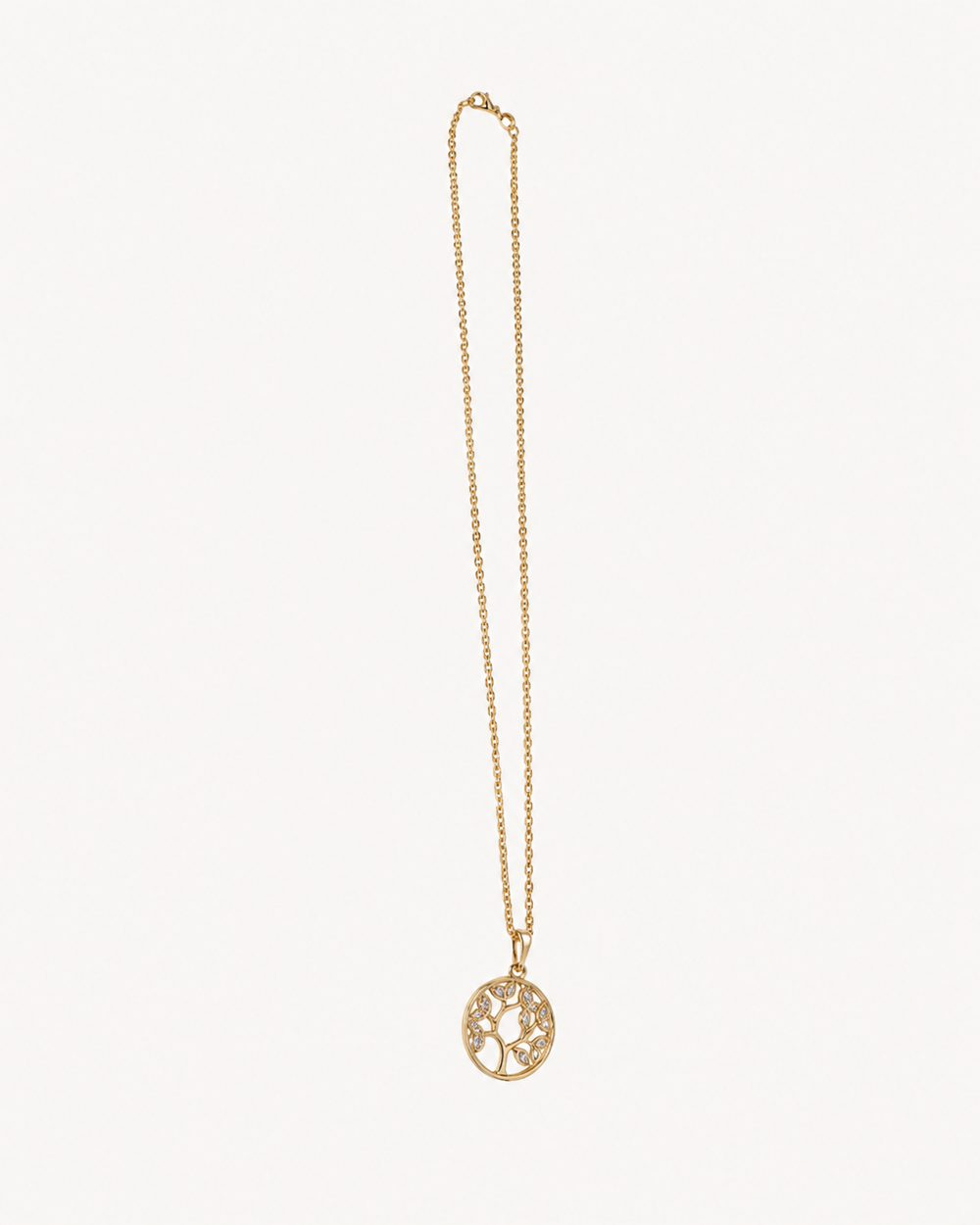 Circle of Life Necklace - 18K Gold Filled