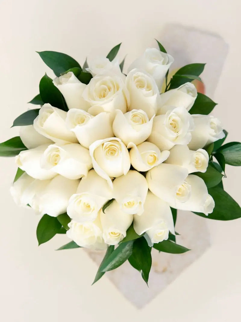 Premium Rose Bouquet - Select Color Option