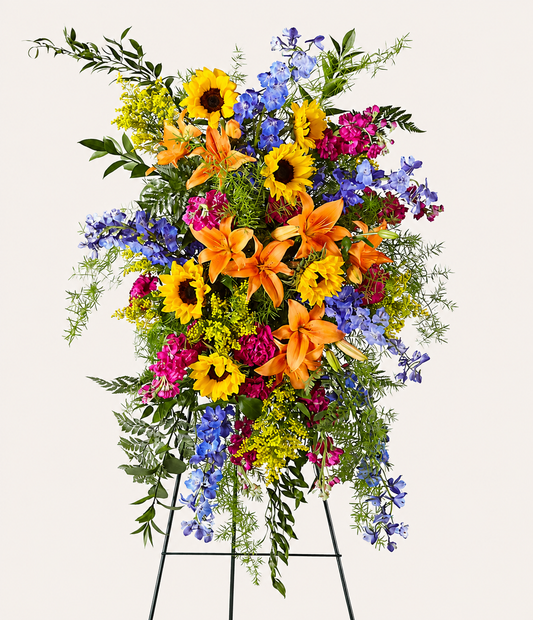 Sunshine Meadow Standing Spray