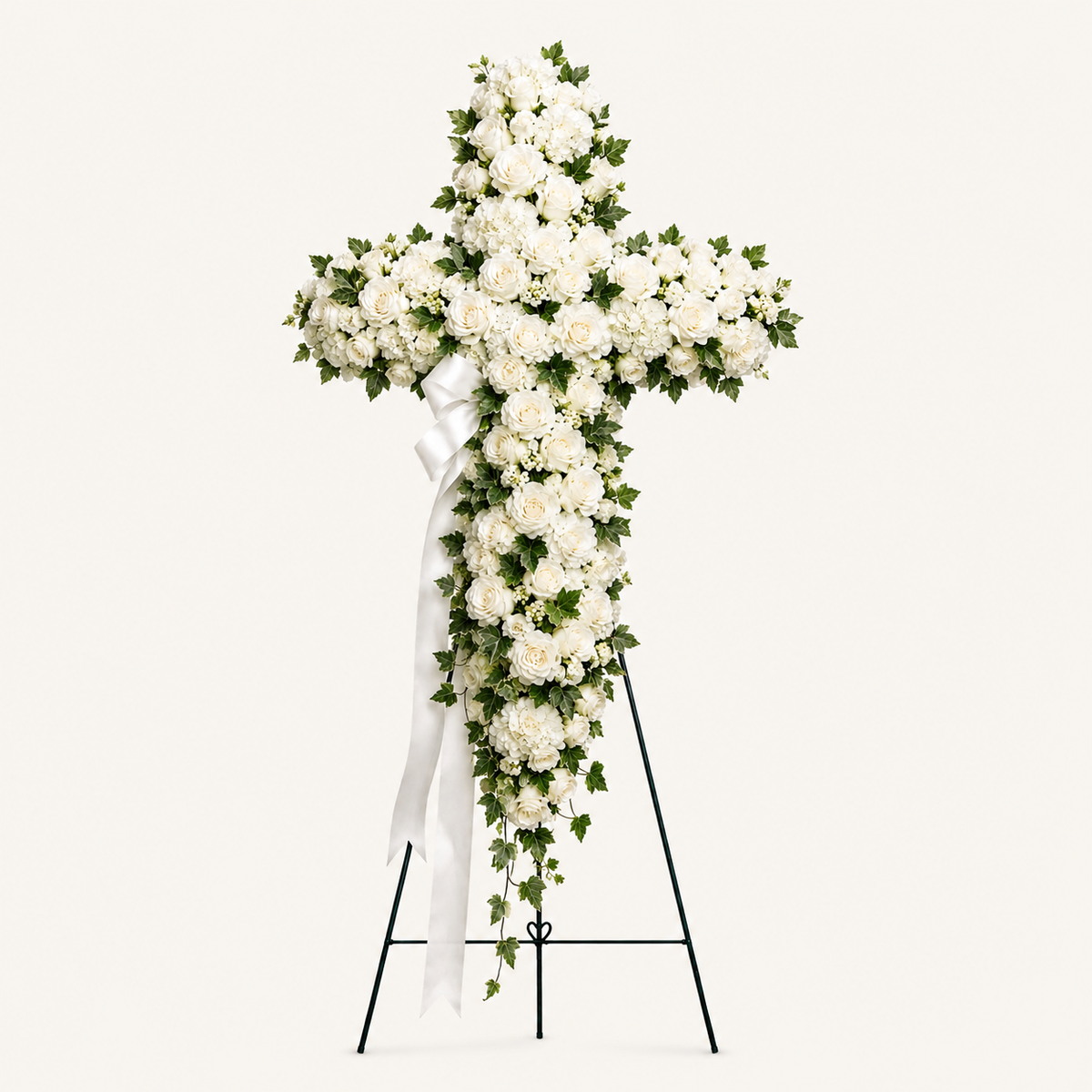 Everlasting Grace Cross Standing Spray